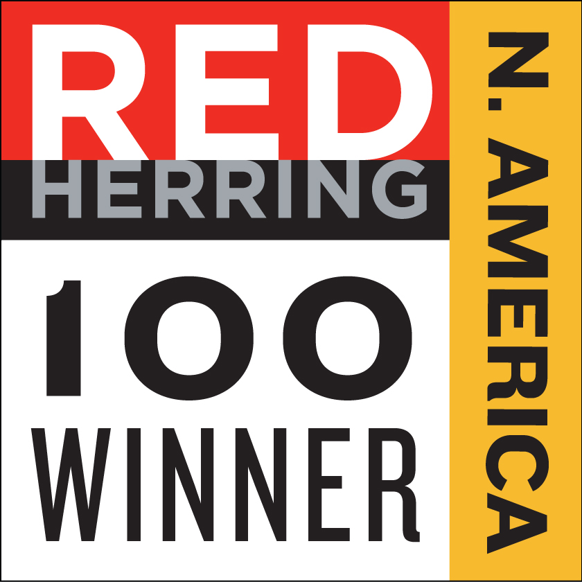 Lauréat du Red Herring 100 pour l’Amérique du Nord