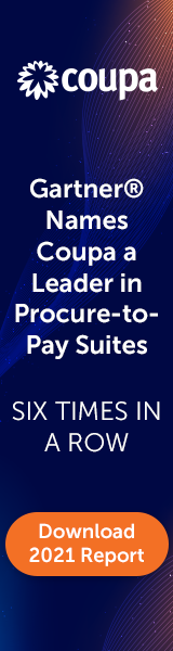 Coupa Named a Leader in the Gartner® MagicQuadrant for P2P for the Sixth Time in a Row