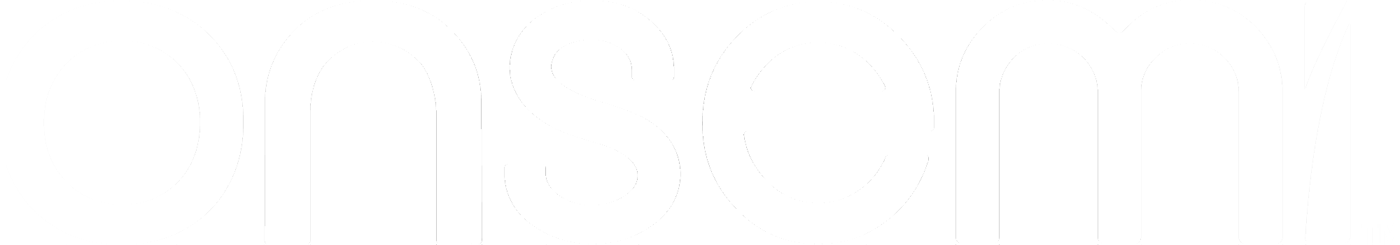 Onsemi logo in white