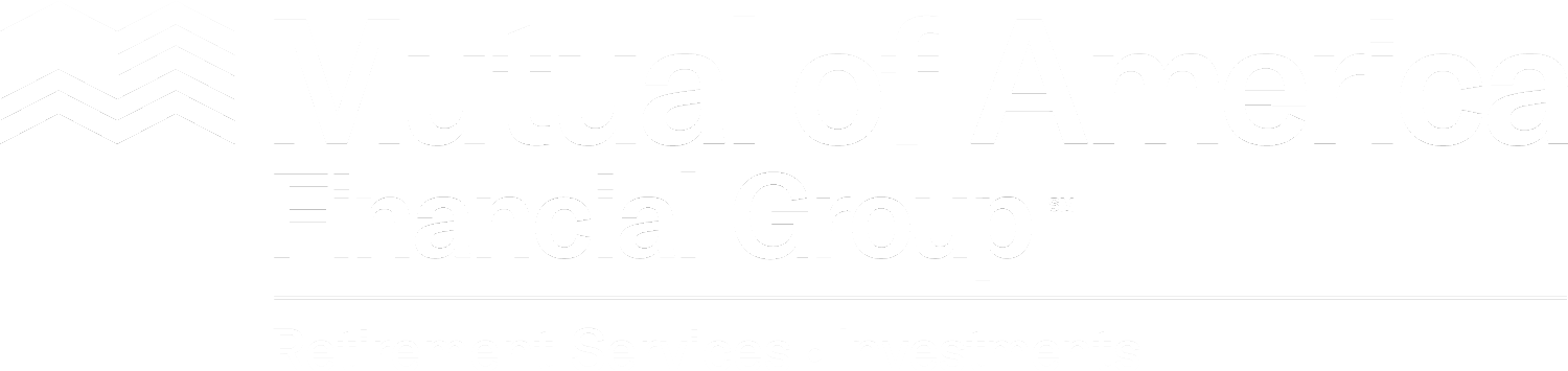 Mutual of America logo in white