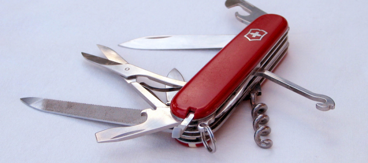Image of a Swiss Army Knife.