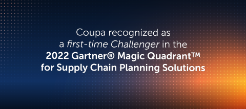 Coupa Named a Challenger by Gartner