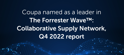 Coupa Named a Leader in Forrester’s Wave for Collaborative Supply Networks