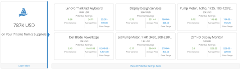 pricing insights coupa screenshot