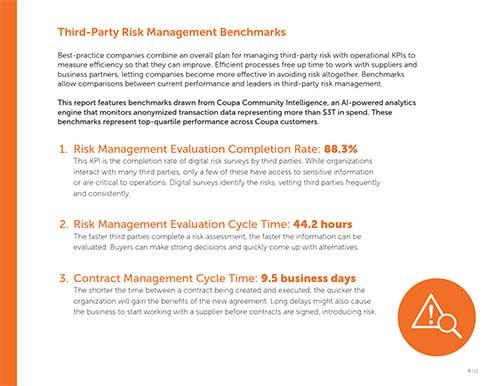 eBook: Regulations, Reputation, and Revenue: How to Manage Risk and Improve Resilience in the Supply Chain: Third-Party Risk Benchmarks