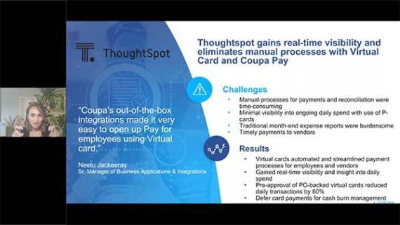 On-Demand Webinar: Cash Is King! How to Optimize Working Capital Across Your Organization: Thoughtspot Case Study