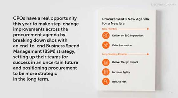 eBook: Procurement in the Spotlight: A New Agenda for a New Era: Procurement’s New Agenda for a New Era
