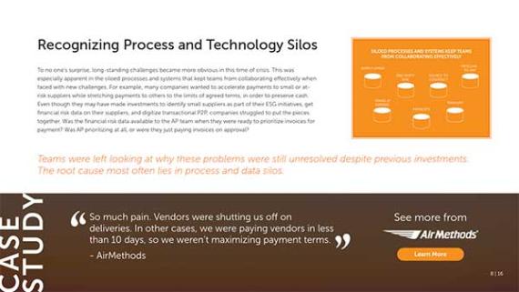 eBook: Procurement in the Spotlight: A New Agenda for a New Era: Recognizing Process and Technology Silos Case Study