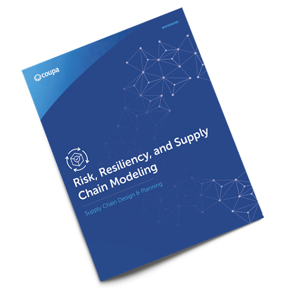 Whitepaper: Risk, Resiliency, and Supply Chain Modeling: Cover