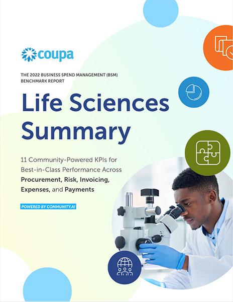 Cover of Life Sciences Benchmark Report