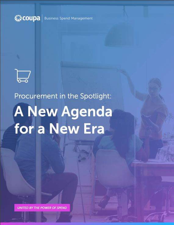eBook: Procurement in the Spotlight: A New Agenda for a New Era: Cover