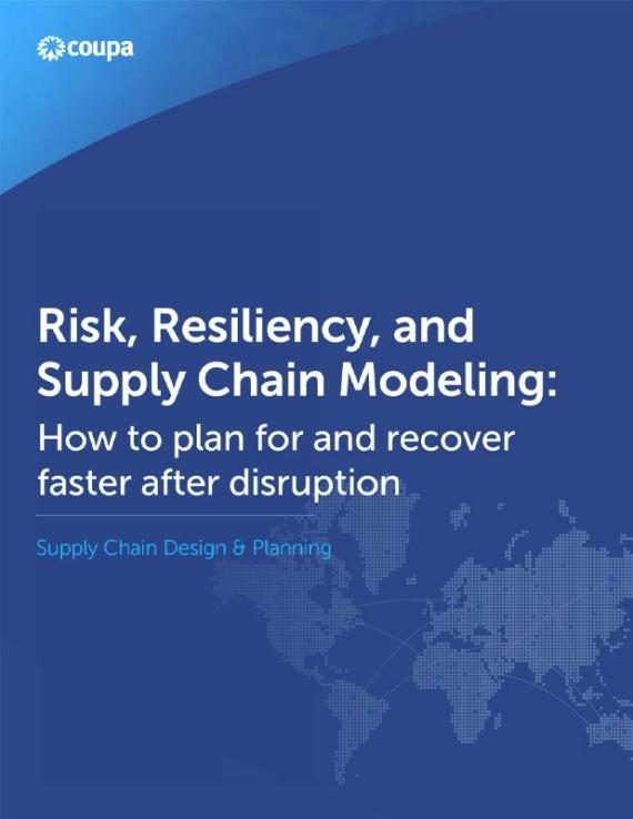 Risk, Resiliency, and Supply Chain Modeling Cover