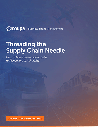 eBook: Threading the Supply Chain Needle: Cover