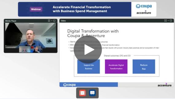 Accenture and Coupa: Accelerate Financial Transformation with BSM