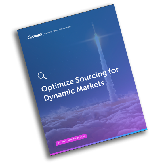 Optimize Sourcing for Dynamic Markets - Coupa eBook