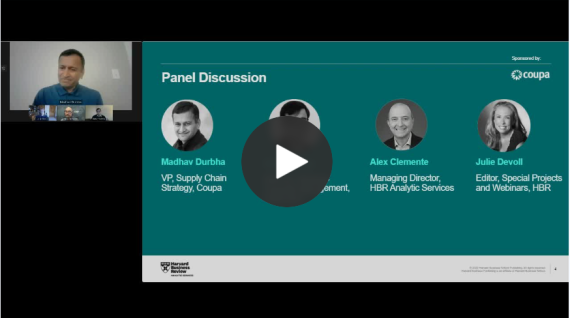 HBR Webinar: Beyond Disruptions: Building the Next Generation of Resilient Supply Chains