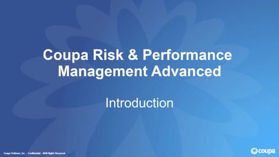 Coupa Third-Party Risk Management
