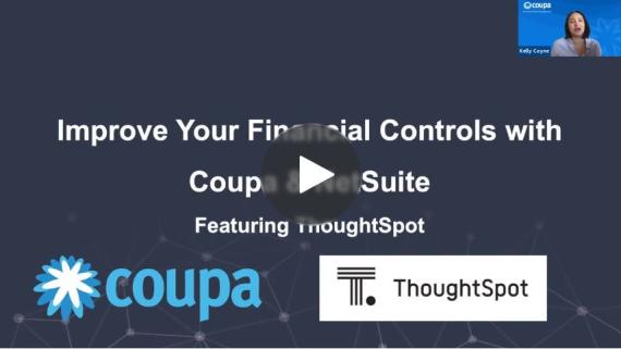 Watch On Demand ThoughtSpot Extend ERP with Coupa