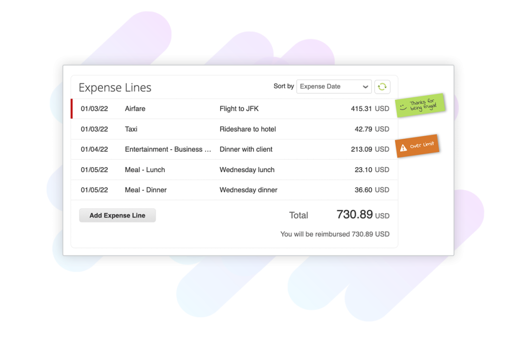 Touchless Expense Reports