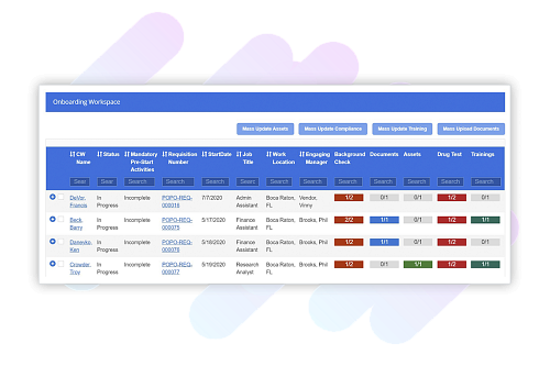 Onboarding Compliance Automation