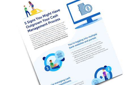 infographic preview 5 signs you've outgrown your cash management processes