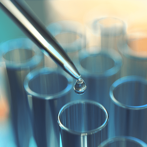 close up image of test tubes