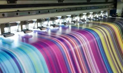 close up shot of industrial manufacturing machine