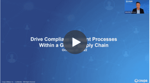 Drive Compliant Payments Processes Within a Global Supply Chain