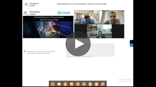 Demystifying AI in Procurement: Value of AI and Data