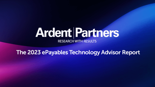 Coupa Recognized for a Third Time in a Row as a Market Leader in Ardent Partners’ 2023 ePayables Technology Advisor Evaluation