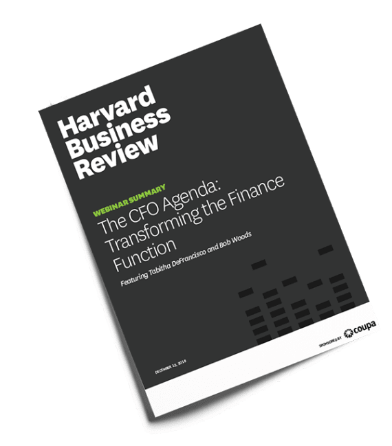 HBR CFO Agenda cover