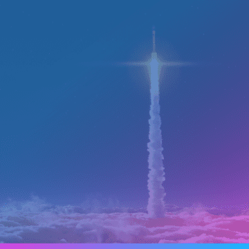 image of rocket launching