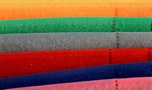close up shot of colorful textiles
