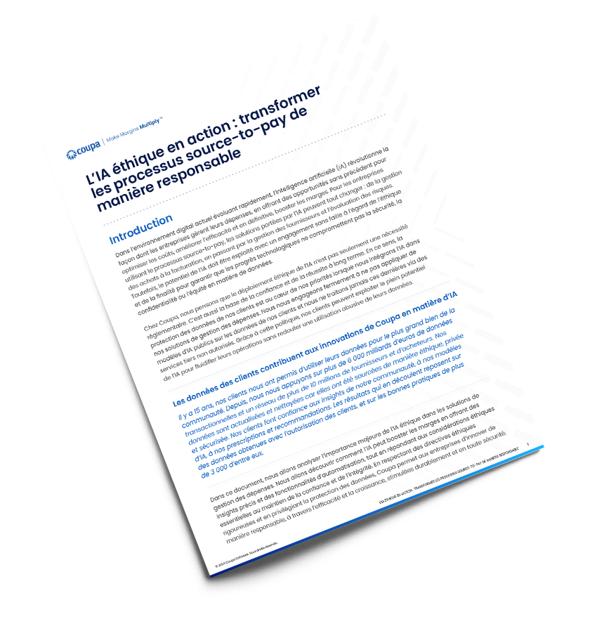 L’IA éthique dans le source-to-pay Cover