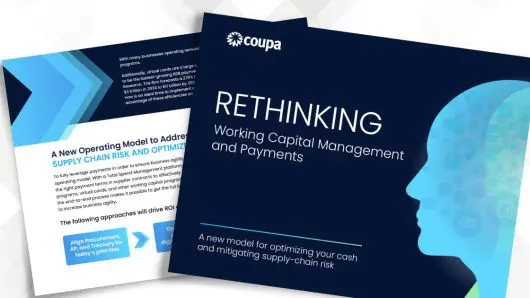 Rethinking Working Capital Management and Payments cover