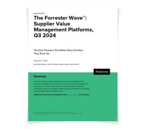 Forrester Wave Report cover