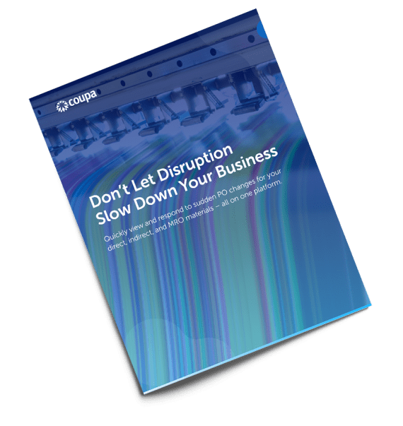 Don't let disruption white paper cover