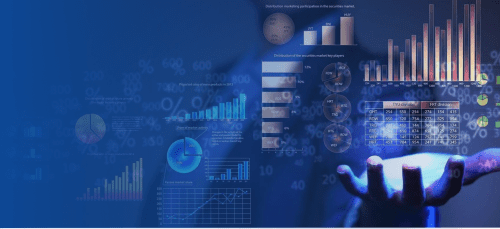 person holding analytics in their hand metaphorically
