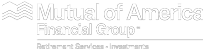 mutual of america white logo