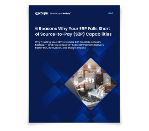 6 Reasons your ERP Falls short of Souce-to-Pay Capabilities E-Book Cover