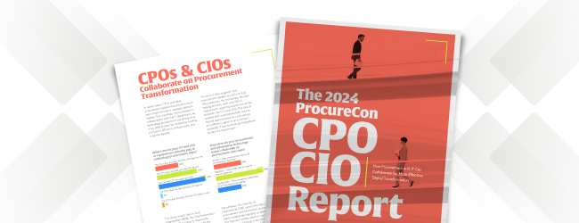2024 ProcureCon CPO CIO Report Mockup