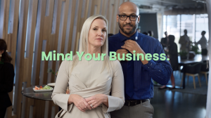 Screenshot from another one of Coupa's Mind Your Business TV commercial. Click to watch the commercial.