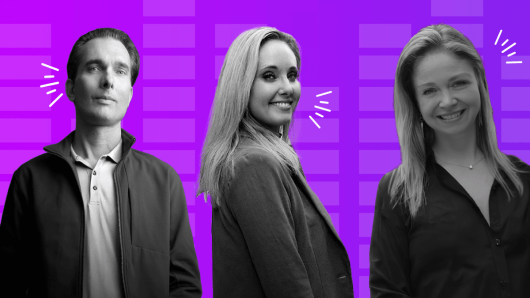 Hosts of "On the Margins" episode 1