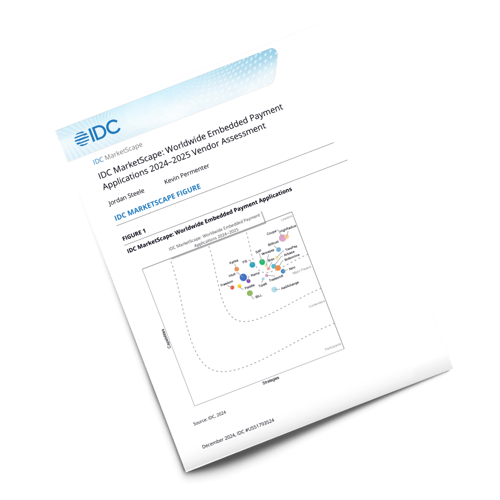 IDC Marketscape 2025 Worldwide Payment Applications cover