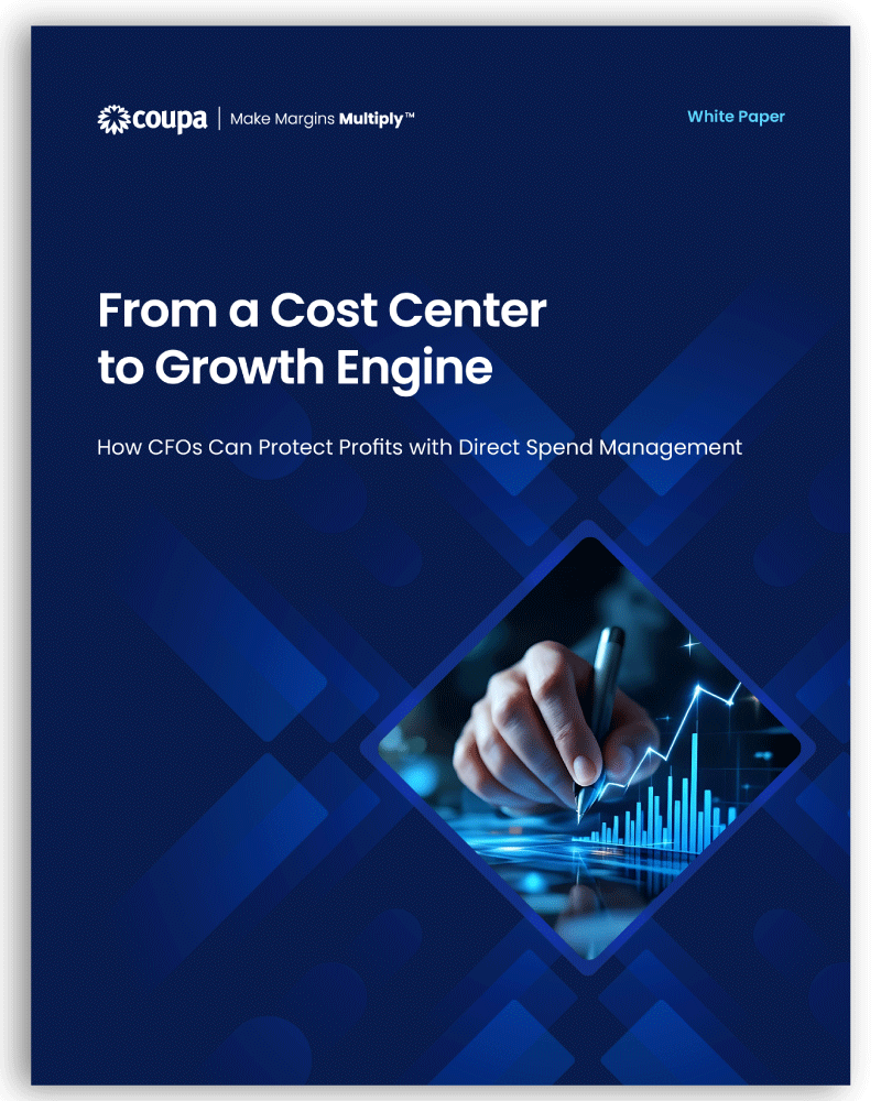 Cover for the "From a Cost Center to Growth Engine" white paper.