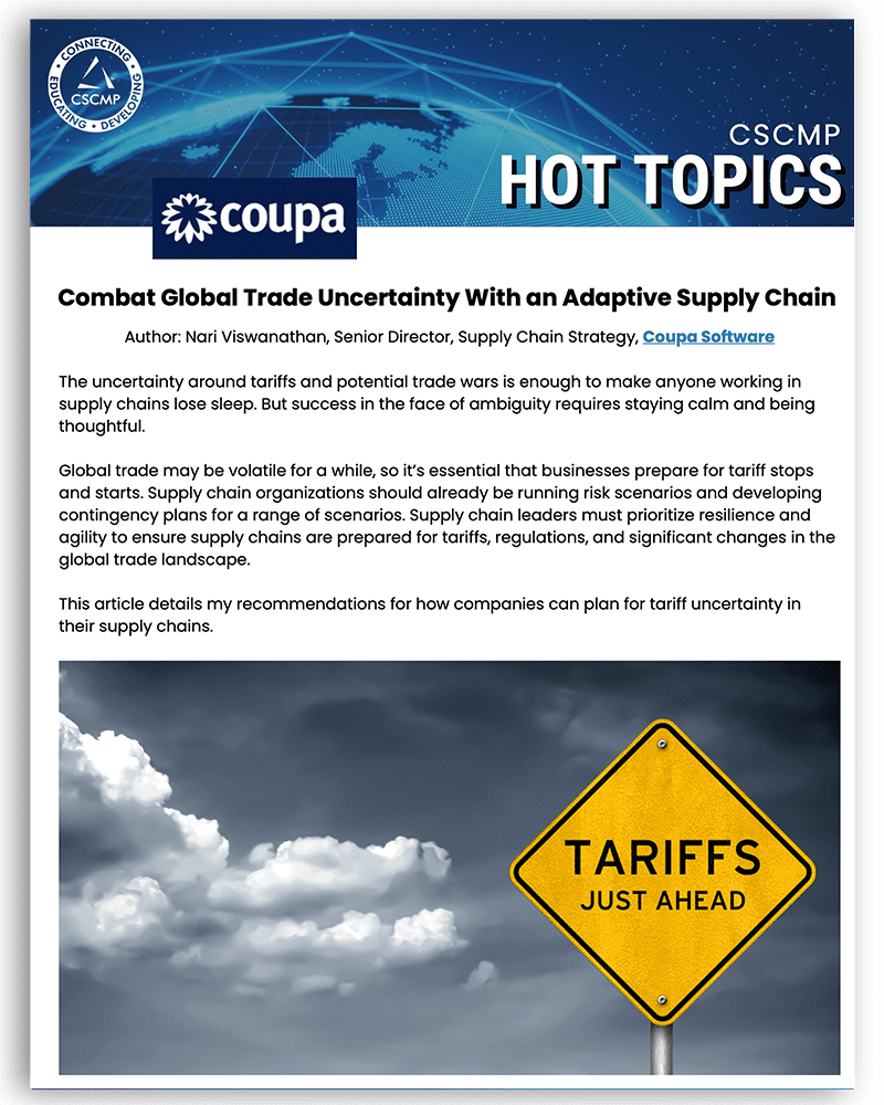 Combat Global Trade Uncertainty Cover