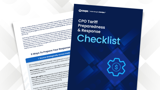 CPO Tariff Checklist