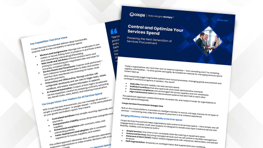 Control and Optimize Your Services Spend E-book