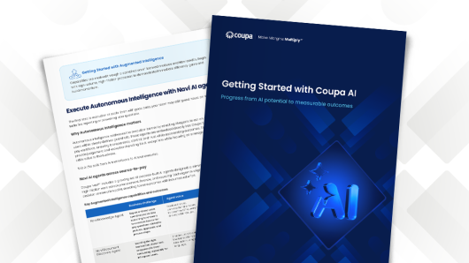 Getting started With Coupa AI