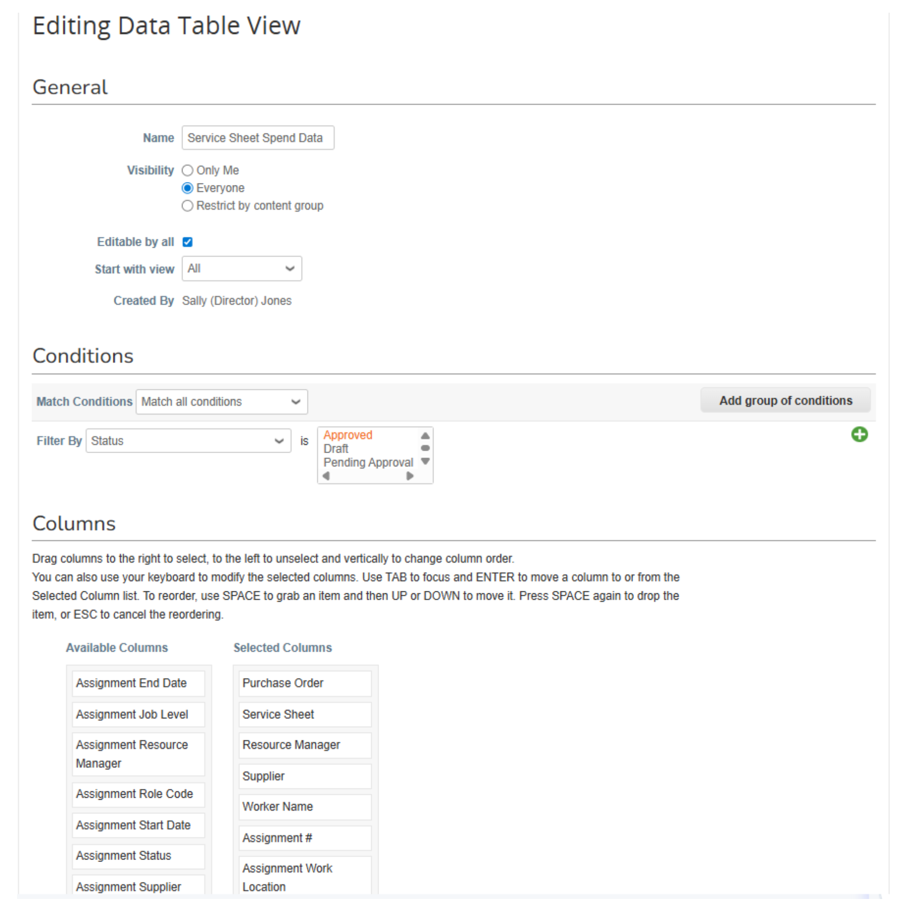 Reporting analytics